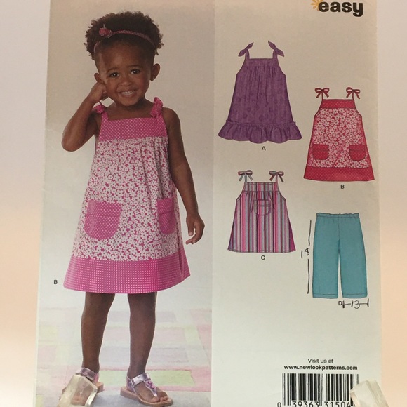 Bundle of (3) Toddler Sewing Patterns - Picture 5 of 8